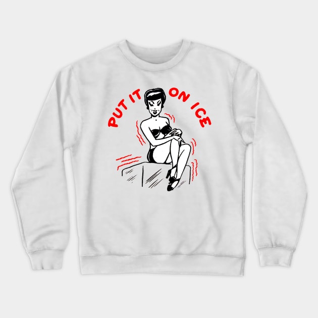 Put It On Ice Crewneck Sweatshirt by Viper Vintage